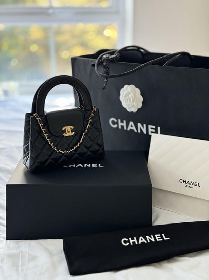 Chanel Nano Kelly Bag – Aged Calfskin Finish