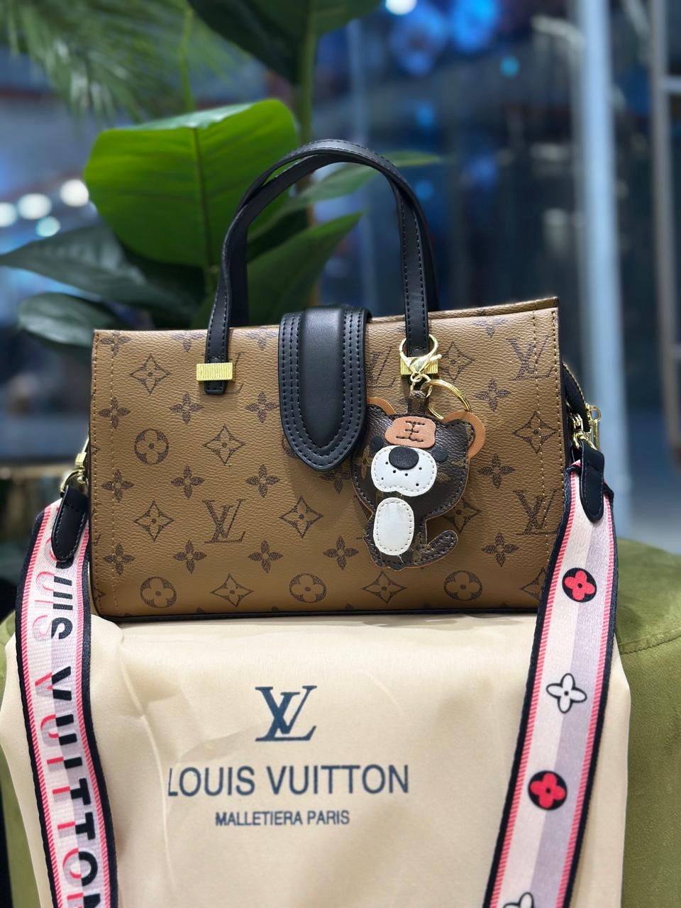 Louis Vuitton Handbag with Scarf – Box & Dust Bag Included