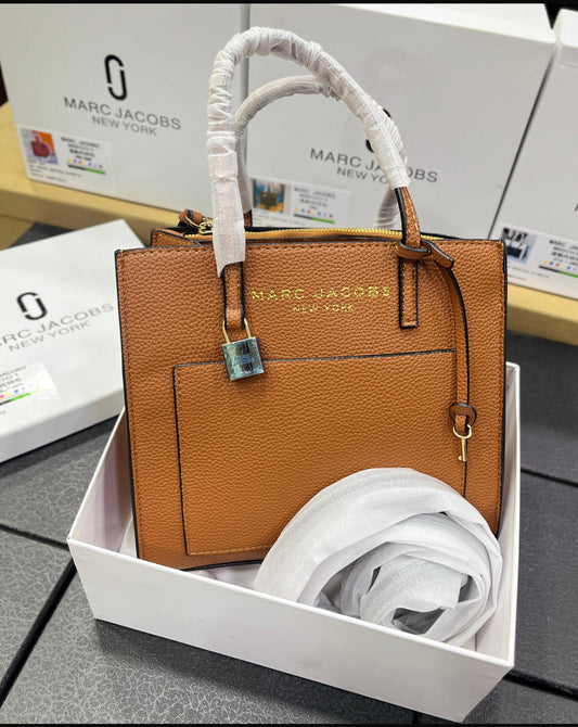 Marc Jacobs Mini Grind Leather Tote