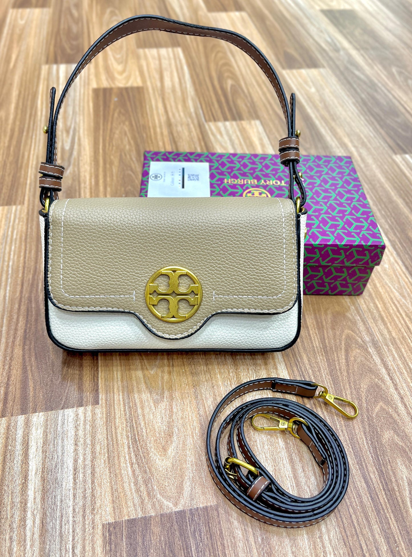 Tory Burch Felix Mini Flap Shoulder Bag