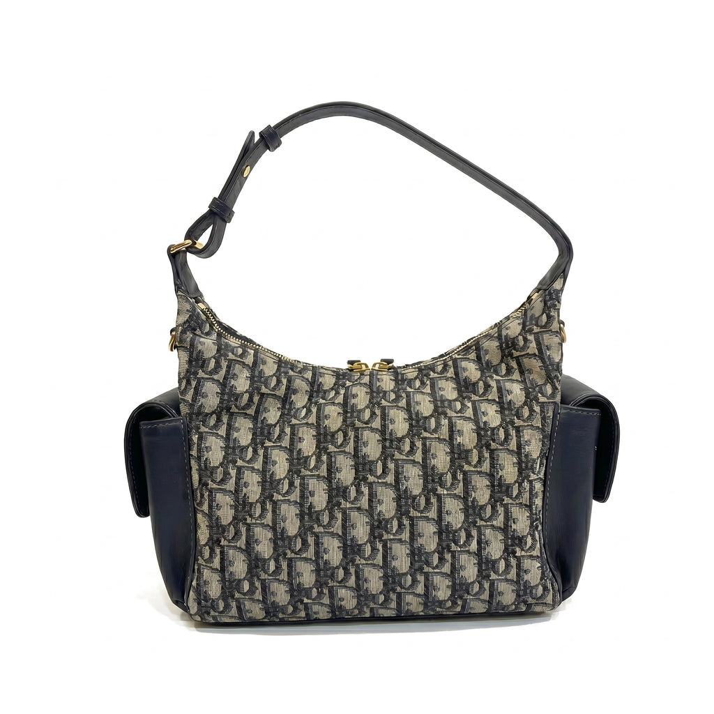 Dior Medium D-Dream Bag – Blue Oblique Jacquard