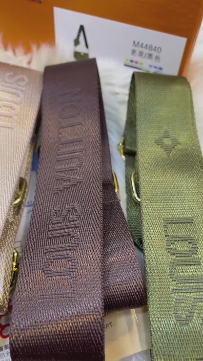 Louis Vuitton Multi Pochette Accessoires – Khaki Monogram | 3-Piece Convertible Set