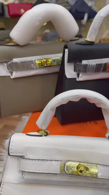 Hermès-Inspired Kelly 20 Mini Sellier