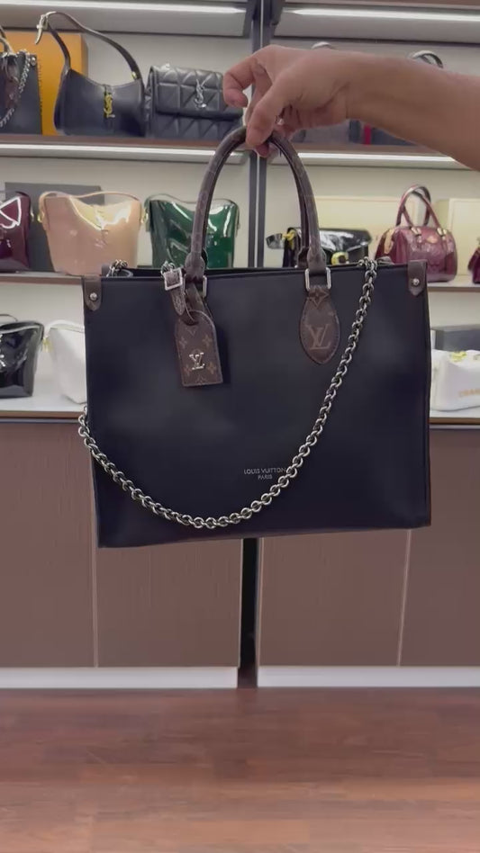 Louis Vuitton OnTheGo GM – Bicolour Monogram Empreinte Leather Tote