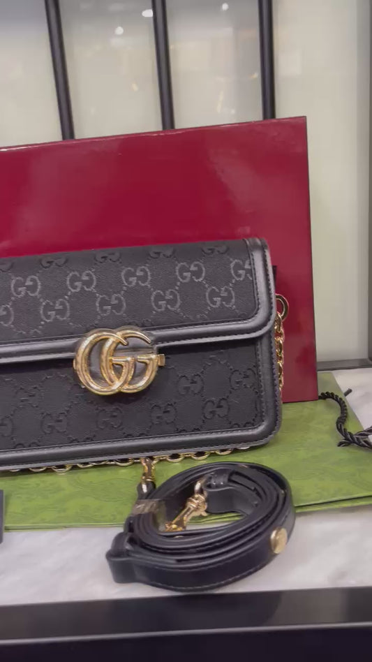 Gucci Go Small Shoulder Bag – Structured GG Classic