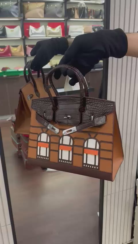 Hermès Birkin Faubourg Sellier – Limited Edition Mixed-Leather