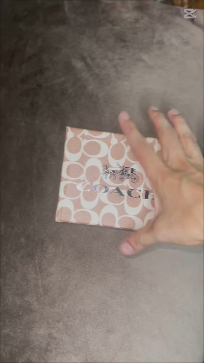 Coach Signature Canvas Wallet